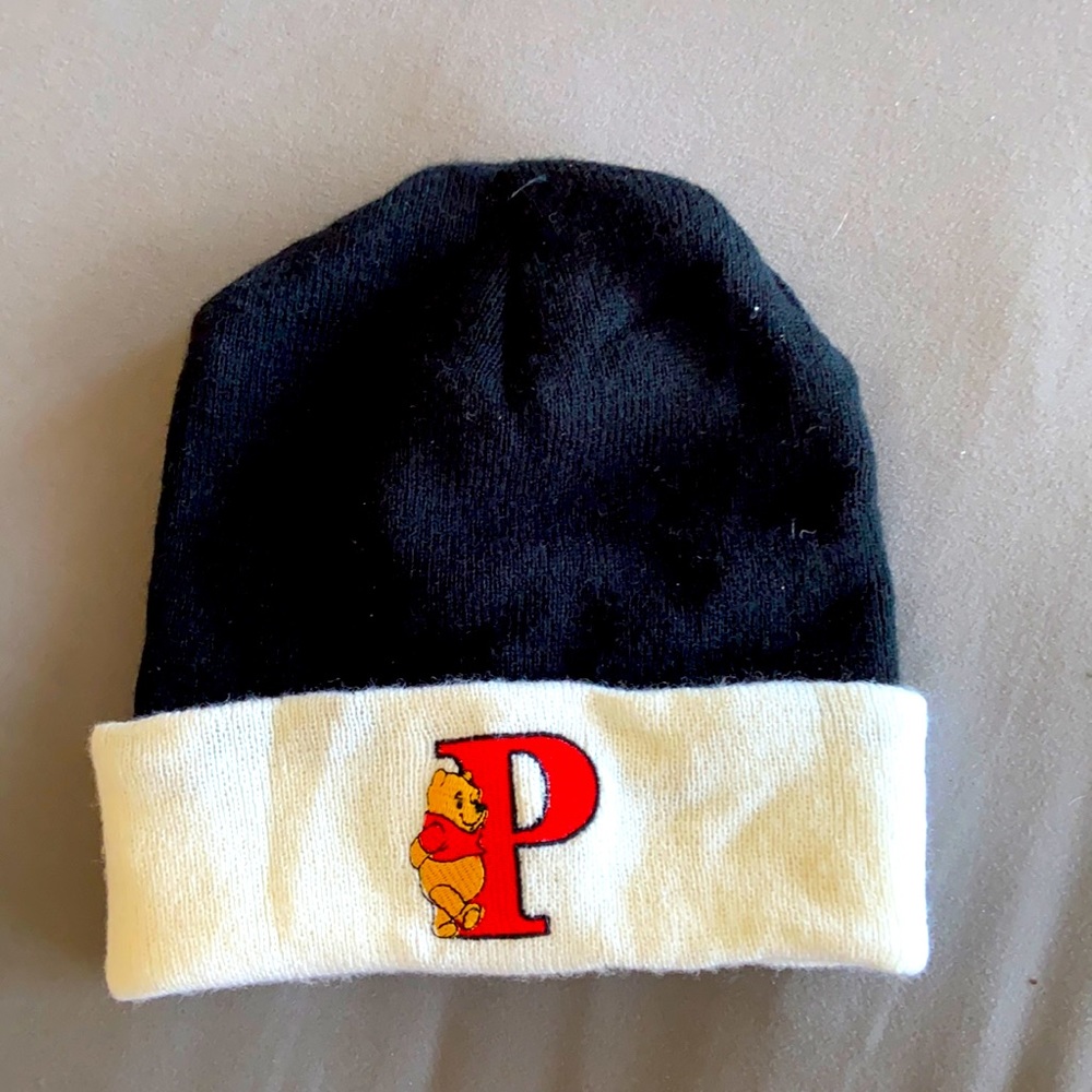 Winnie the Pooh Block Letter Beanie
